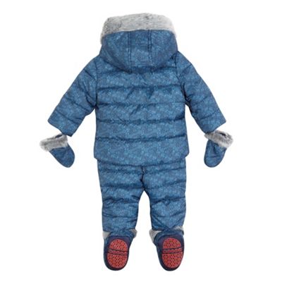 Baker by Ted Baker Boys' blue three piece snowsuit